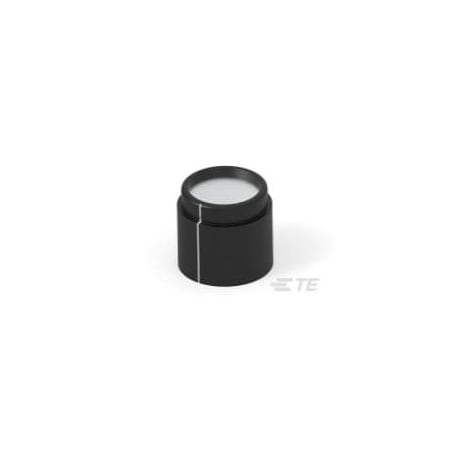 Te Connectivity PKG50B1/4=KNOB PLASTIC 1/4 LEX 6-1437624-0